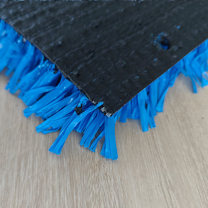 Multi Functional Tennis Artificial Turf Blue Color 25mm Synthetic Grass For Tennis Courts Or Other Sports Field