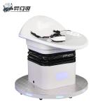 White VR Seat Virtual Reality Chair Simulator 220V FRP Shape