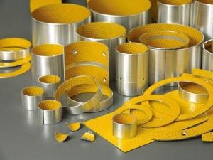 China High Precision Composite Bushing , Yellow Boundary Lubrication Bearing SF-2Y wholesale