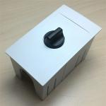 White Total Station Survey Equipment , Battery Holder For Leica Ts06 Total