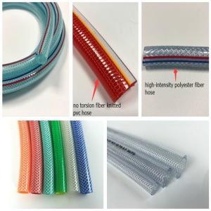 China green Color PVC Fiber Reinforced Garden Hose for Watering/PVC Garden Hose wholesale