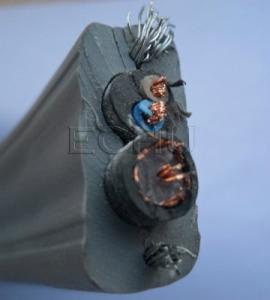 China Flat Elevator Cable with Coaxial Cable, Traveling Cable for Elevator wholesale