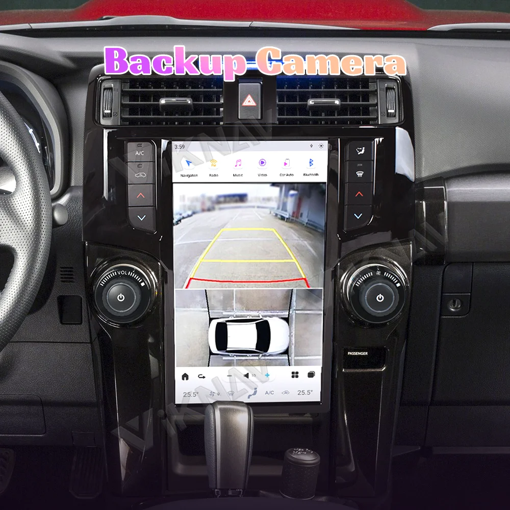 2 Din Android Multimedia Car GPS Toyota 4runner Radio Stereo 2009-2019 Carplay Receiver