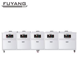 China Five Tanks EMF Auto Parts Ultrasonic Cleaner FUYANG 40KHz wholesale