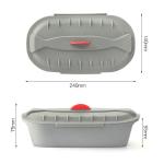 Heat Resistant steamer Box Baking Silicone Cooking Steamer for Microwave