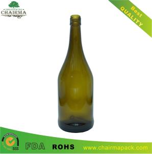 China Amber wine bottle wholesale
