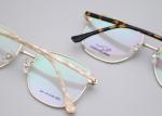 Rectangle Metal Frame Glasses Modern Style Metal Glasses Framework