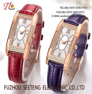 China Rose gold plating wrist ladies' fashion watch wholesale