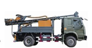 China 1300m Hydraulic 3070Nm Diesel Truck Mobile Drilling Rigs wholesale