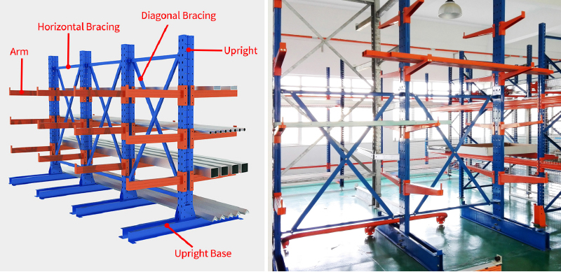 Rail-Guided Open-Type Electric Mobile Racking Warehouse Storage Rack