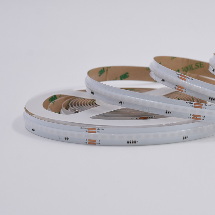 RGB COB LED Strip 24V 630 LEDs/M Soft Flexible COB Tape For Lighting Project