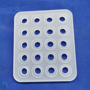 China Professional Custom Opaque Perforated Quartz Sheet High Temperature Resistant wholesale