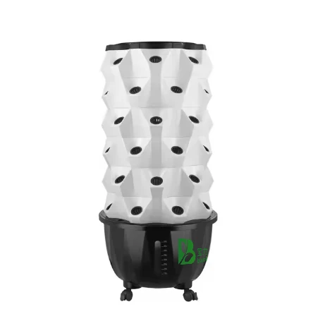 Growart Tower Hydroponic Growing System Automatic Visible Water Line Space