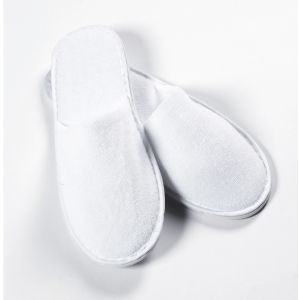 China Not Handmade Adult Closed Toe Spa Slippers Waffle Hotel Slippers wholesale