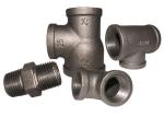 Durable Malleable Iron Pipe Fittings , Adjustable Pipe Joints And Fittings