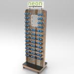 Retail Sunglasses Display Stand Metal Glasses Display Rack For Store