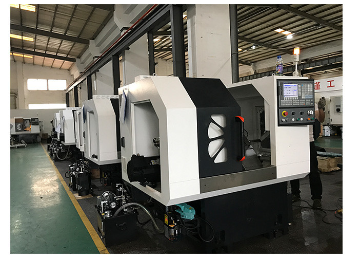 HTC-4640 Slant Bed CNC Lathe Machine 56mm Spindle Through Hole Diameter