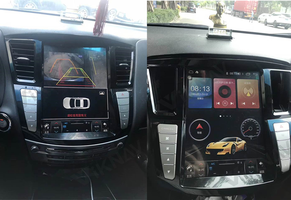 Viknav Car Radio For Infiniti QX60 JX35 (2012-2020)12.1 Inch Multimedia Stereo Tesla Android DVD Player GPS Navigation
