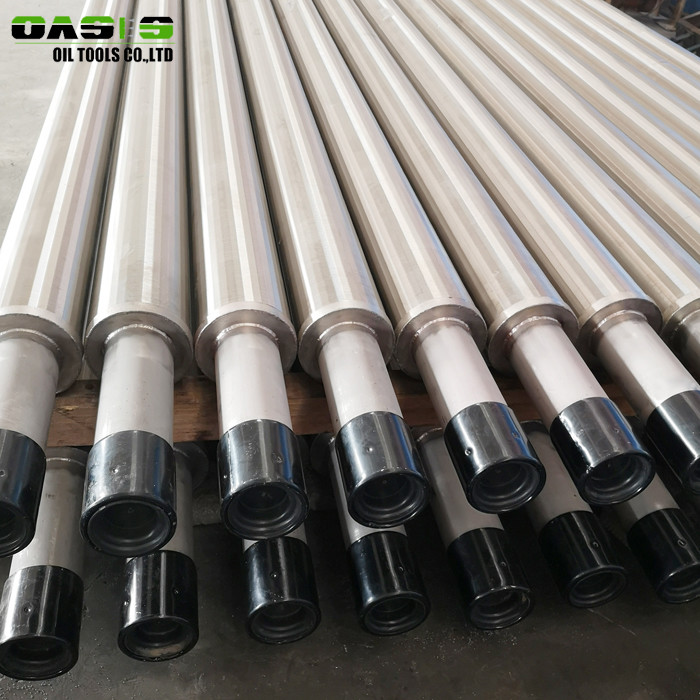 Gravel Prepacked Wire Wrapped Screens , Water Well Drilling Wedge Wire Screens
