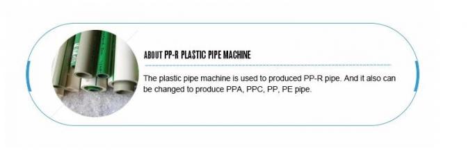 PPR Water Supply Pipe Production Line, PP-R Water Pipe Extrusion Line