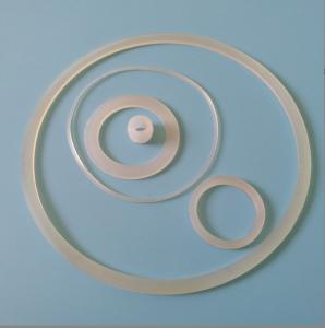China Custom-Made Transparent Seal Silicone Rubber Sealg Ring High Temperature Gasket Rings wholesale