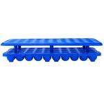 50 Well Plastic Multifunction Test Tube Holder Rack With Silicone
