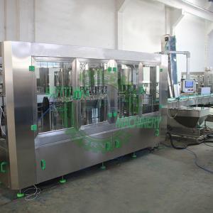 China Granular Orange Mixing Process Aseptic Fruit Juice Bottling Line wholesale