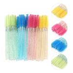 OEM Disposable Eyelash Extension Accessories Crystal Mascara Brush Eyelash Brush