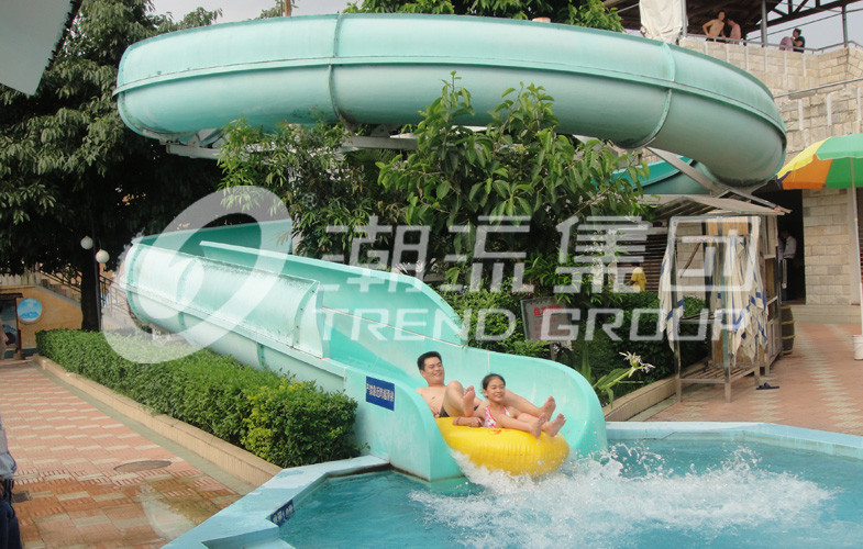 FPR Water Park Rides With 10.8m Platform Height OEM Giant Water Park Attraction