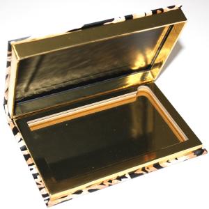 China CMYK Baked Eyeshadow Palette Empty Paper Eyeshadow Packaging wholesale