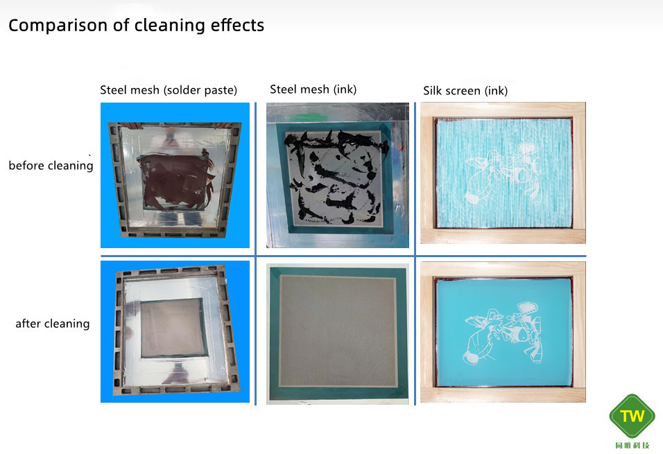 Multiscene Stencil Cleaner Machine Antiwear Practical Pneumatic