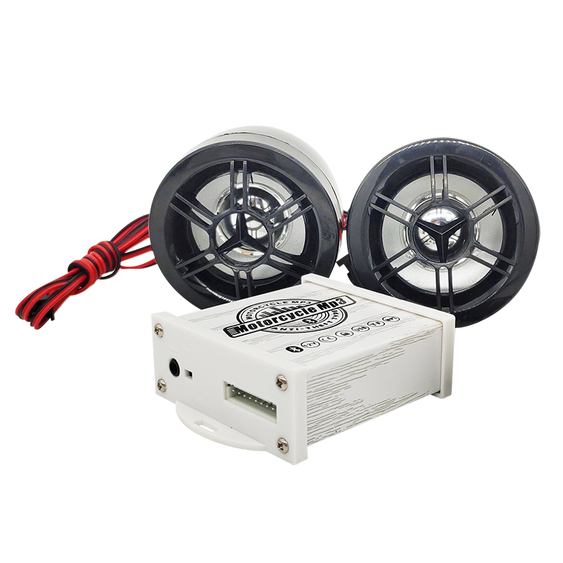 20Hz-20KHz 120m Motorcycle MP3 Player For Two Wheeler ROHS Listed