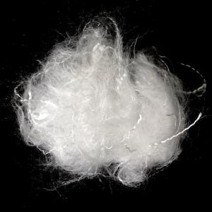 China Biodegradable 100% PLA Fiber , 1.5D×38mm White Color Corn Fiber wholesale