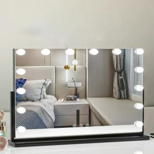 China Smart Vanity Hollywood Mirror 100cm Desktop For Bathroom wholesale