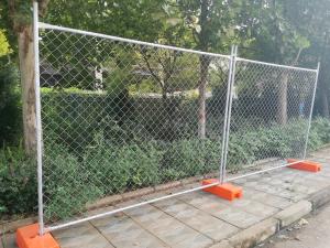 China Pvc Coated Powder Coated Temporary Fence Panel Hot Dipped Galvanized Movable Metal wholesale