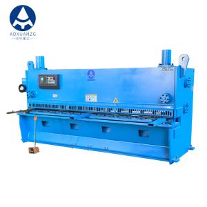 China CNC Hydraulic Shearing Machine Hydraulic Guillotine Shear E21S Controller 4mm wholesale
