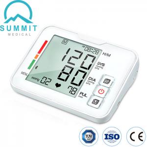 China Automatic Upper Arm Blood Pressure Machine With Adjustable Cuff And USB Charging on sale