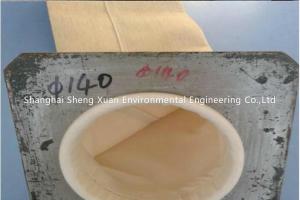 China Fire Retardant DN 130X2450mm PTFE Dipping Nomex Filter Bags wholesale