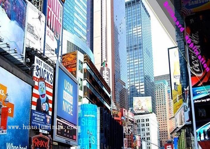 Waterproof White 4mm Signage Aluminum Composite Panel For Advertising