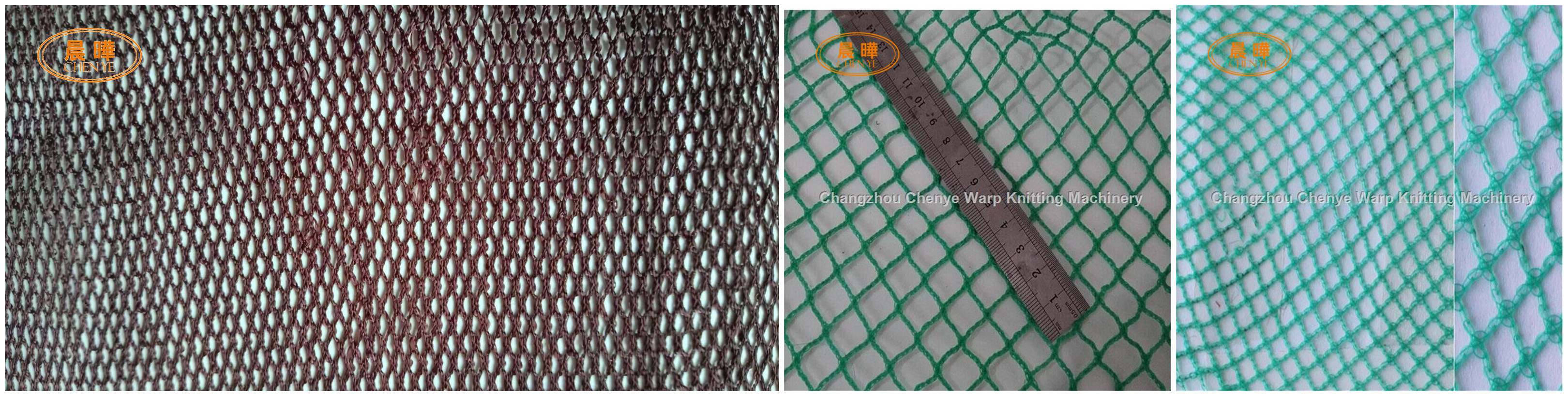 Fishing Net Making Machine Single Needle Bar Closed Gearing Raschel Warp Knitting Machine