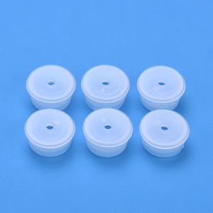 China Transparent 19mm Plastic Bottle Plug For Glass Vial wholesale