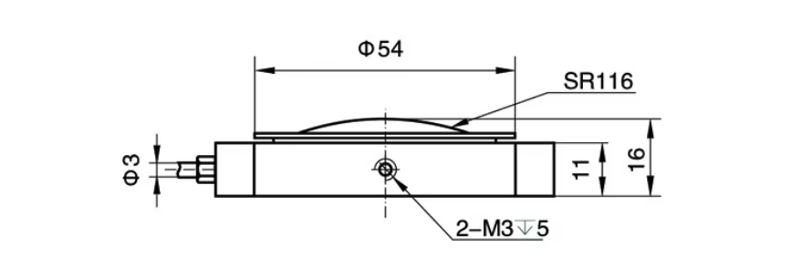 High Precision Vehicle Brake Pedal Load Cell 500n & Robot Tension Force Sensor Alloy Button-type