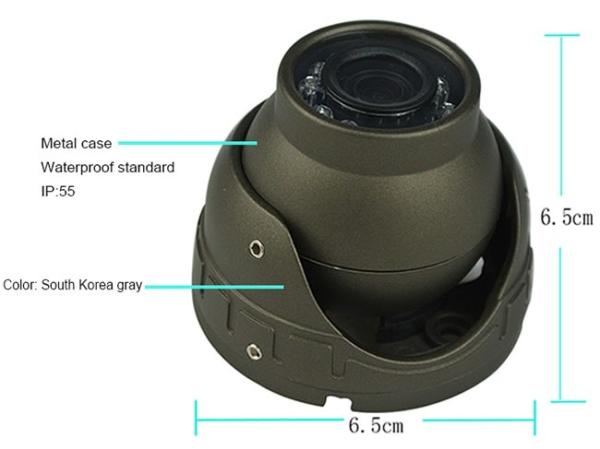720P Black Hidden Surveillance Cameras , Backup Remote Spy Camera Anti Theft