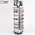 Merchandising Metal Rotating 4 - way Countertop Eyeglasses Display stand
