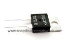 Small Size Subminiature Thermostat High Temperature Resistance 29.3mm*10mm*4.5mm