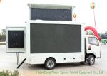 Moving LED Display Advertising Truck With Stage Lifting System For Outdoor