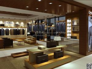 China new style clothes display racks in shopping mall wholesale