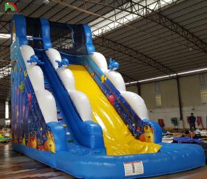 China Cheap Inflatable Cartoon Toys Bounce House Commercial Inflatable Water Slide wholesale