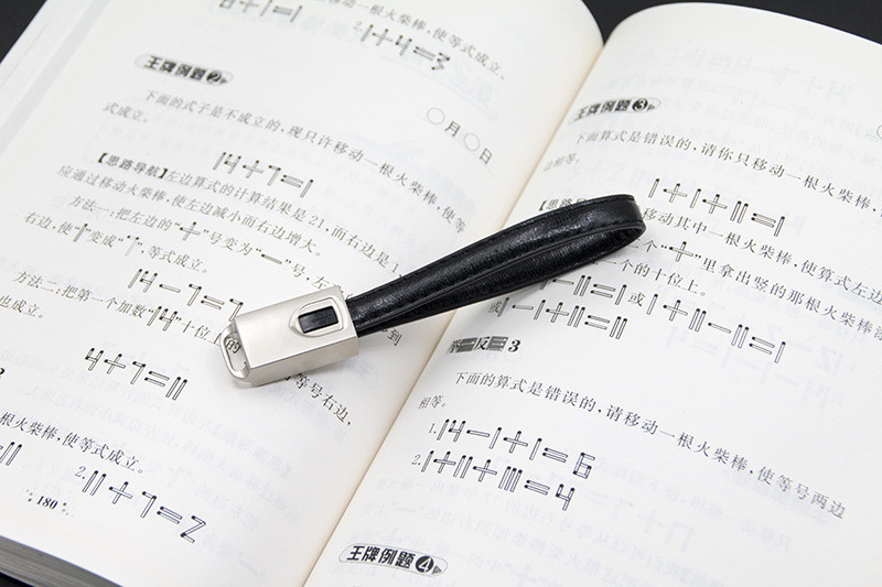 Android Length 13cm USB 2.0 Charging Cable PU Leather Keychain