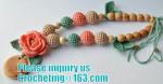 Baby sling necklace, baby bracelet, crochet bracelet, teething bracelet, crochet